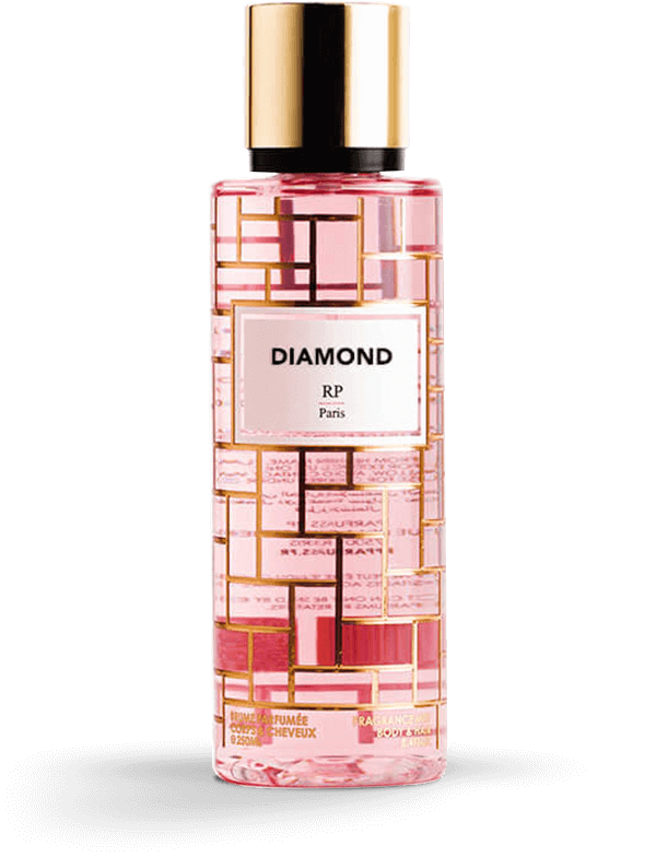 Brume parfumée Diamond de RP PARIS dans un flacon élégant