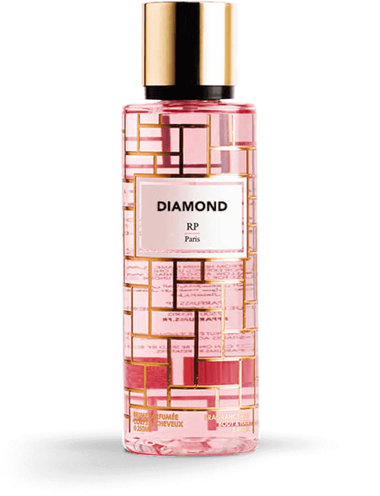 Brume parfumée Diamond de RP PARIS dans un flacon élégant